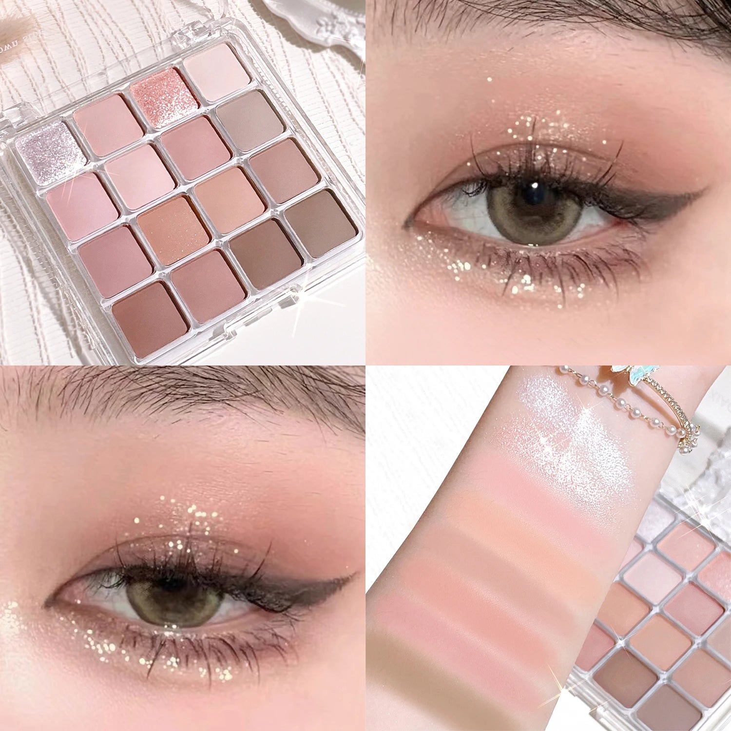 Glitterpedia Eye Palette - N°1 All of Coralpink