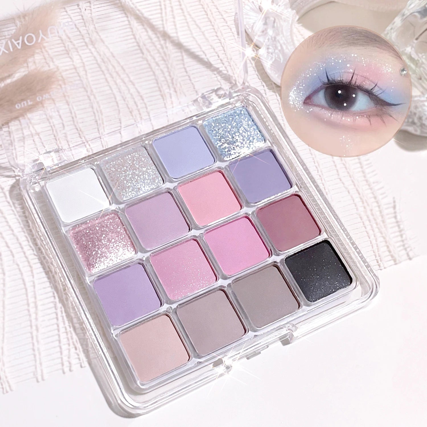 Glitterpedia Eye Palette - N°1 All of Coralpink