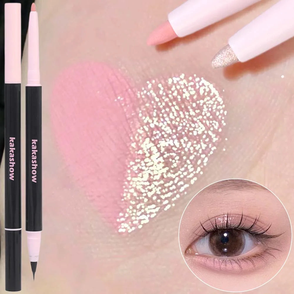 Lapiz Sombra de Ojos con iluminador - Double Pen Waterproof