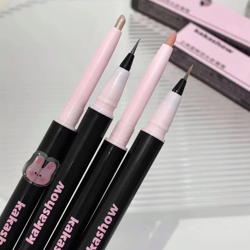 Lapiz Sombra de Ojos con iluminador - Double Pen Waterproof