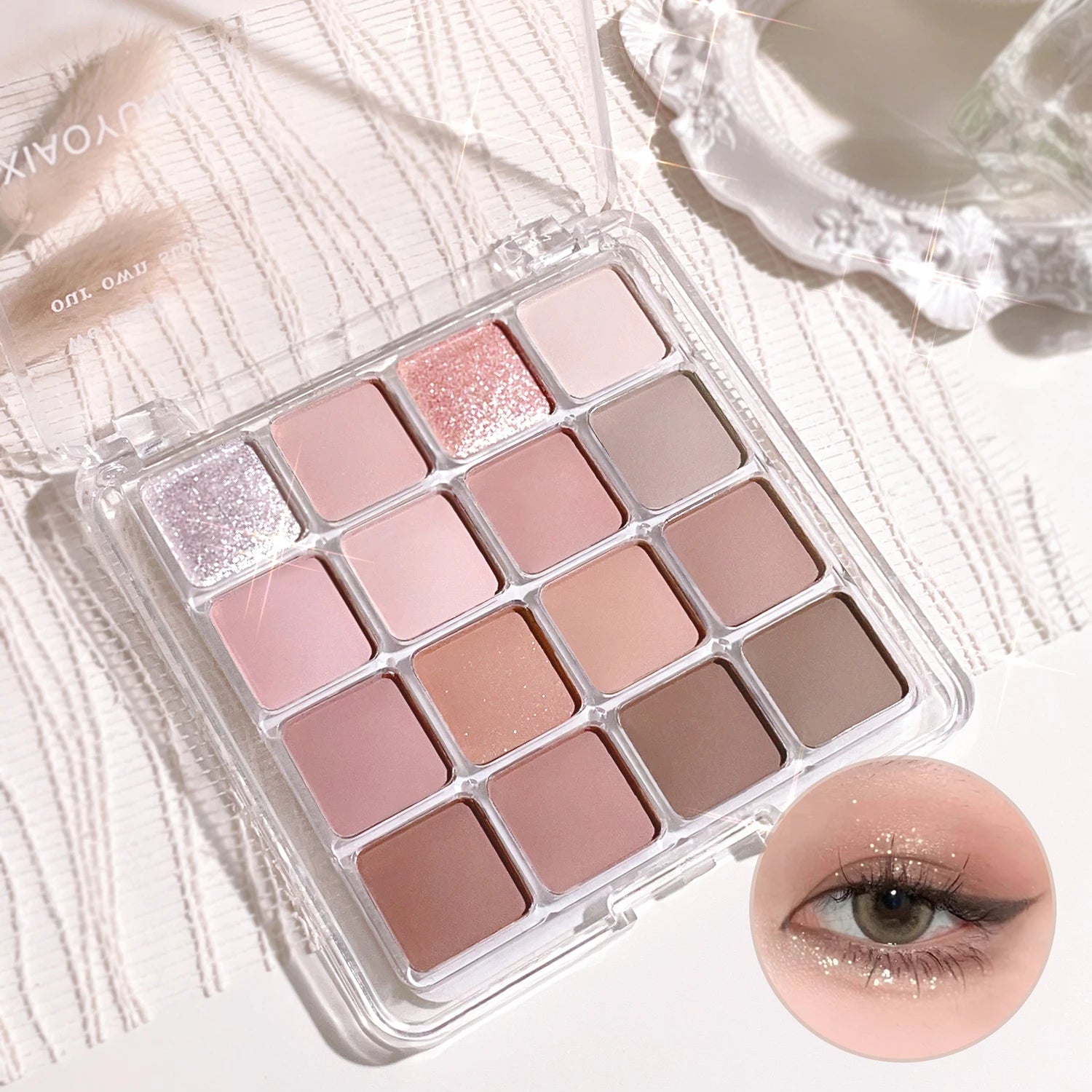 Glitterpedia Eye Palette - N°1 All of Coralpink