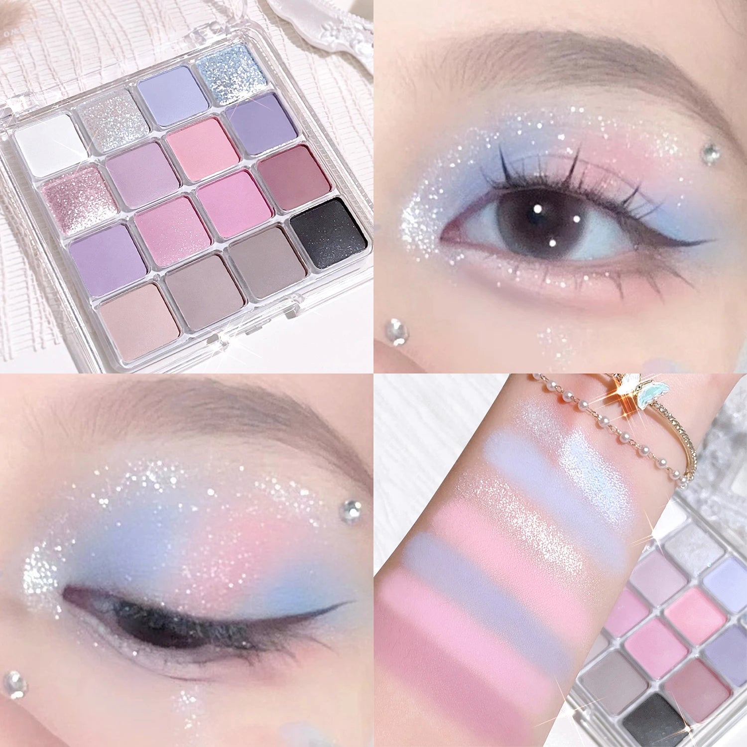 Glitterpedia Eye Palette - N°1 All of Coralpink