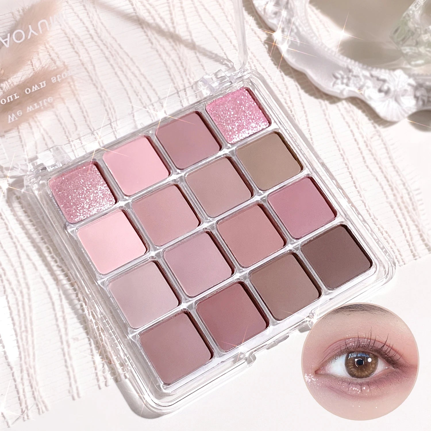 Glitterpedia Eye Palette - N°1 All of Coralpink